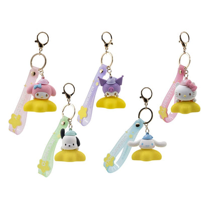 Sanrio Light-Up Star Series Keychain met handband Hello Kitty en Friends Display (9)