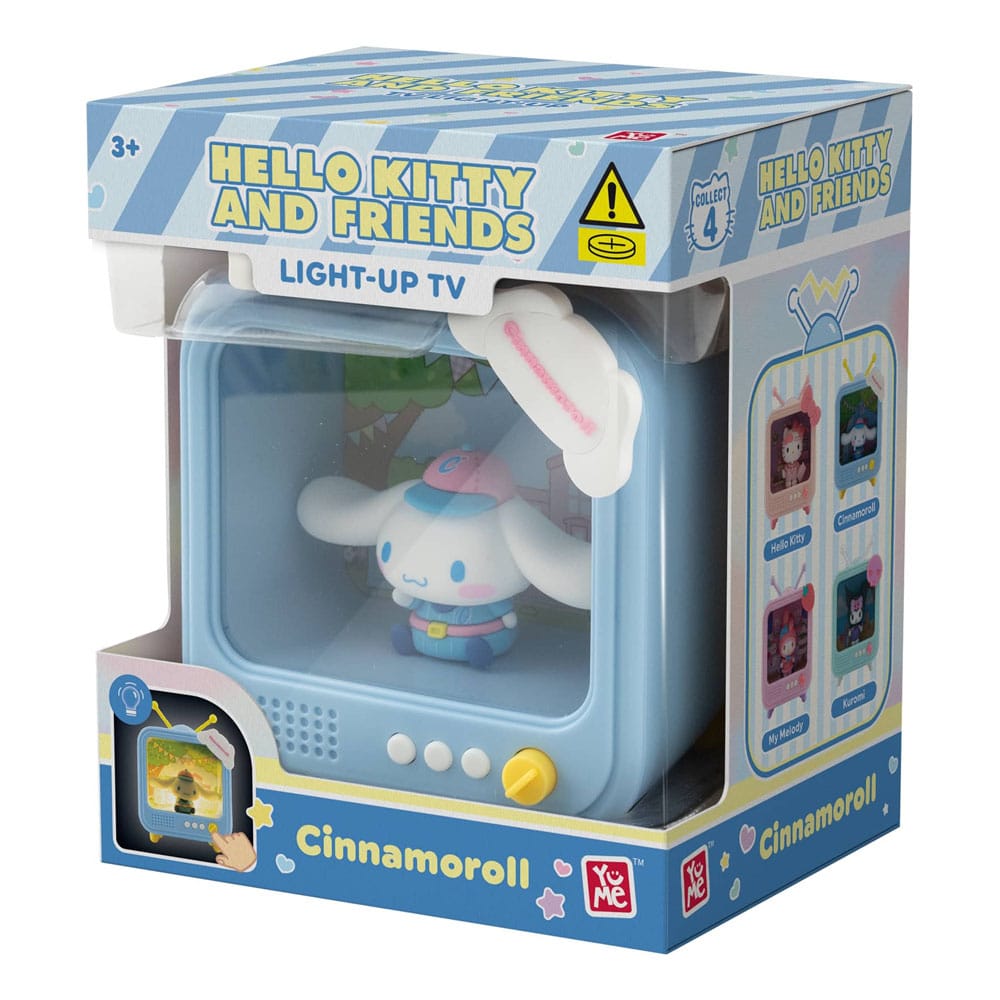 Sanrio Bedide Light TV -serie Mini -figuren Hello Kitty en vrienden 8 cm display (8)