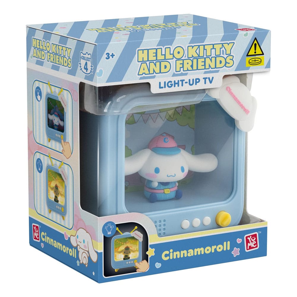 Sanrio Bedide Light TV -serie Mini -figuren Hello Kitty en vrienden 8 cm display (8)