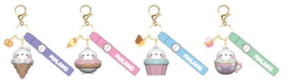 Molang Snack Time Series sleutelhanger met handriemdisplay (9)