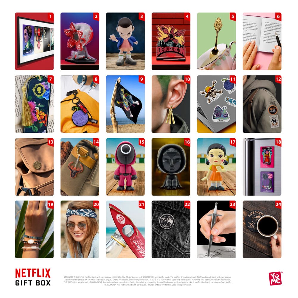 Netflix -cadeaubox countdown