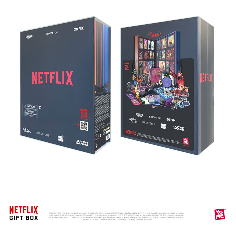 Netflix -cadeaubox countdown