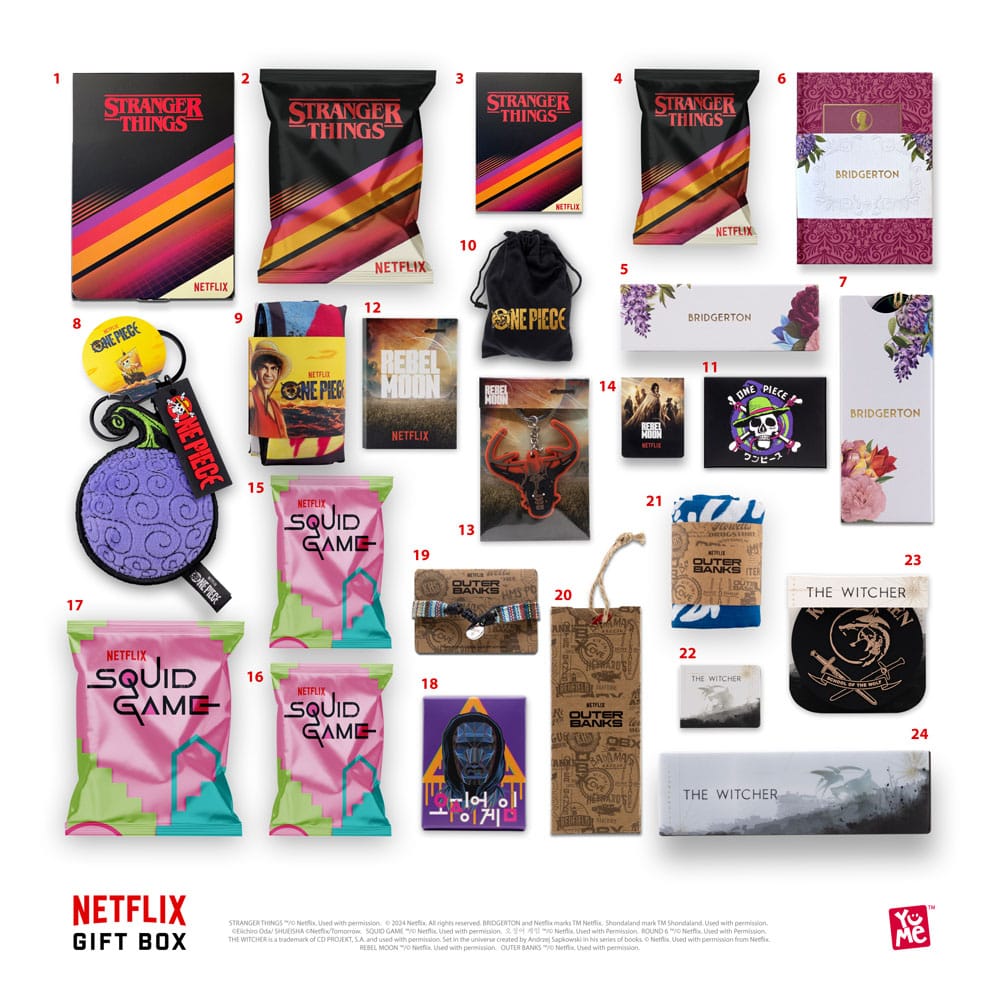 Netflix -cadeaubox countdown